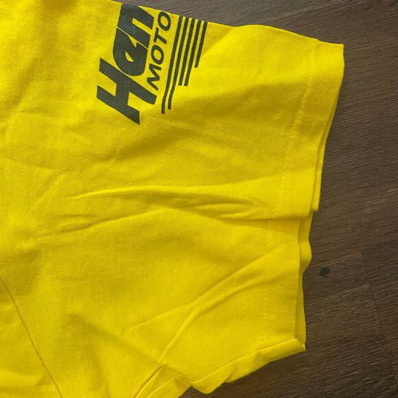 Vintage 1996 Terry Labonte Kellogg's NASCAR T-Shirt XL Yellow Single Stitch - Picture 6 of 7